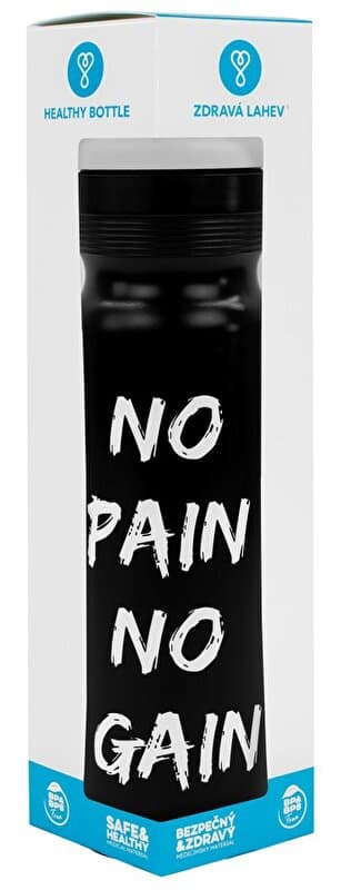 Zdravá lahev 1,0 l  No pain-no gain - náhled 3