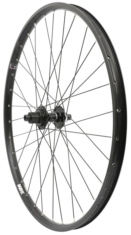 zapletené kolo 28/29" SHIMANO Disc Center lock zadní 12sp. Microspline 148/12 boost černé
