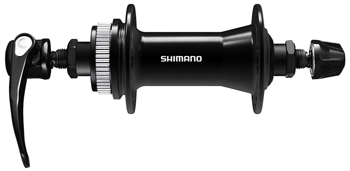 náboj disc SHIMANO HB-QC400 32d přední Center lock černý