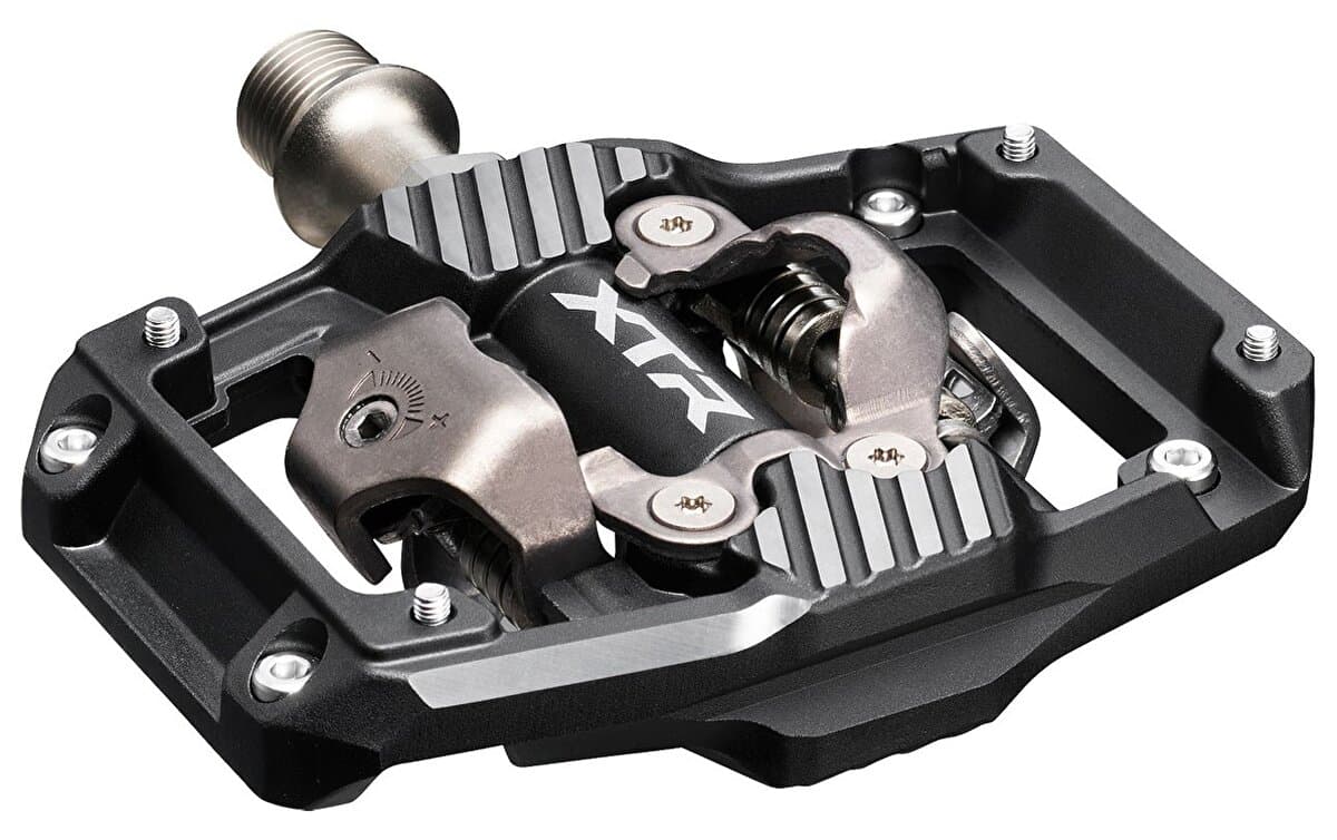 pedály SHIMANO XTR SPD PD-M9220 s klecí, s kufry, v krabičce