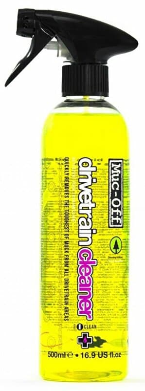 čistič MUC-OFF Bio Drivetrain Cleaner 500 ml - Silně odmašťující bio čistič na řetězy