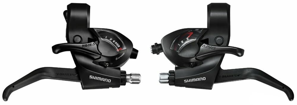 řazení SHIMANO ST-EF41-6 6 speed pár EZ FIRE Plus, v krabičce