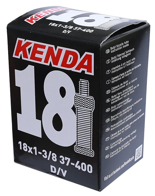 duše KENDA 18 x 1 3/8 (37-400) DV 28 mm