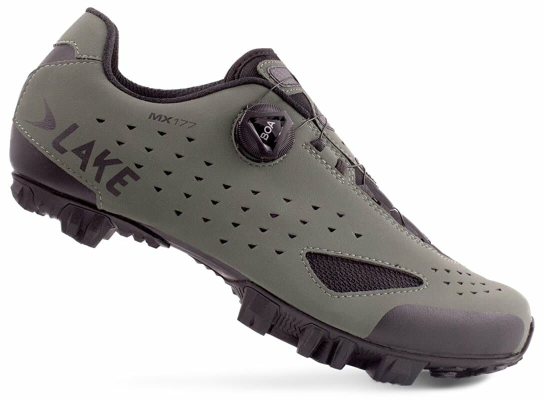tretry LAKE MX177 khaki/černá vel.45