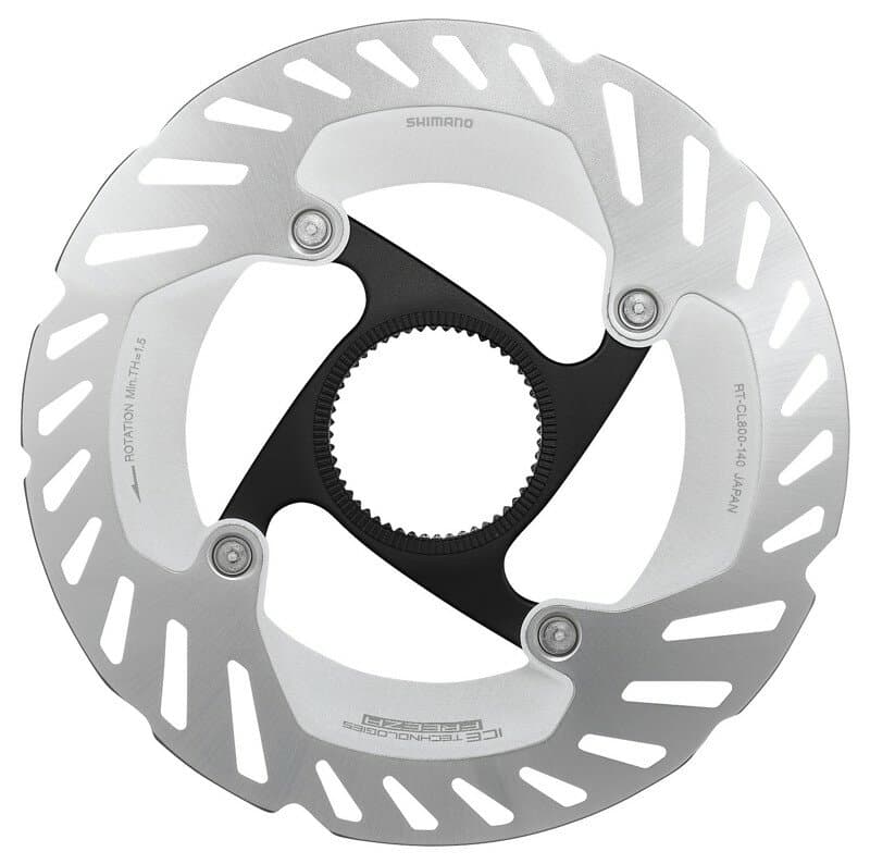brzdový kotouč SHIMANO RT-CL800 140mm Center lock, Ice technologies, v krabičce