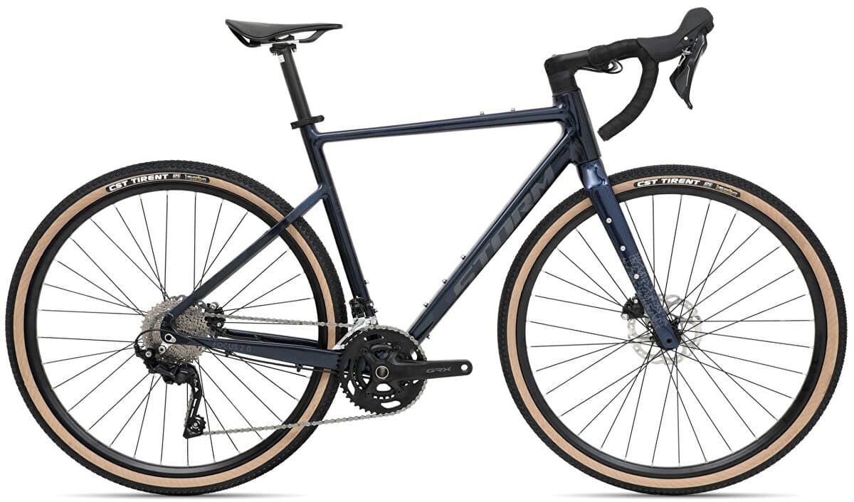 gravel STORM Focus 2.0 58 cm modrá