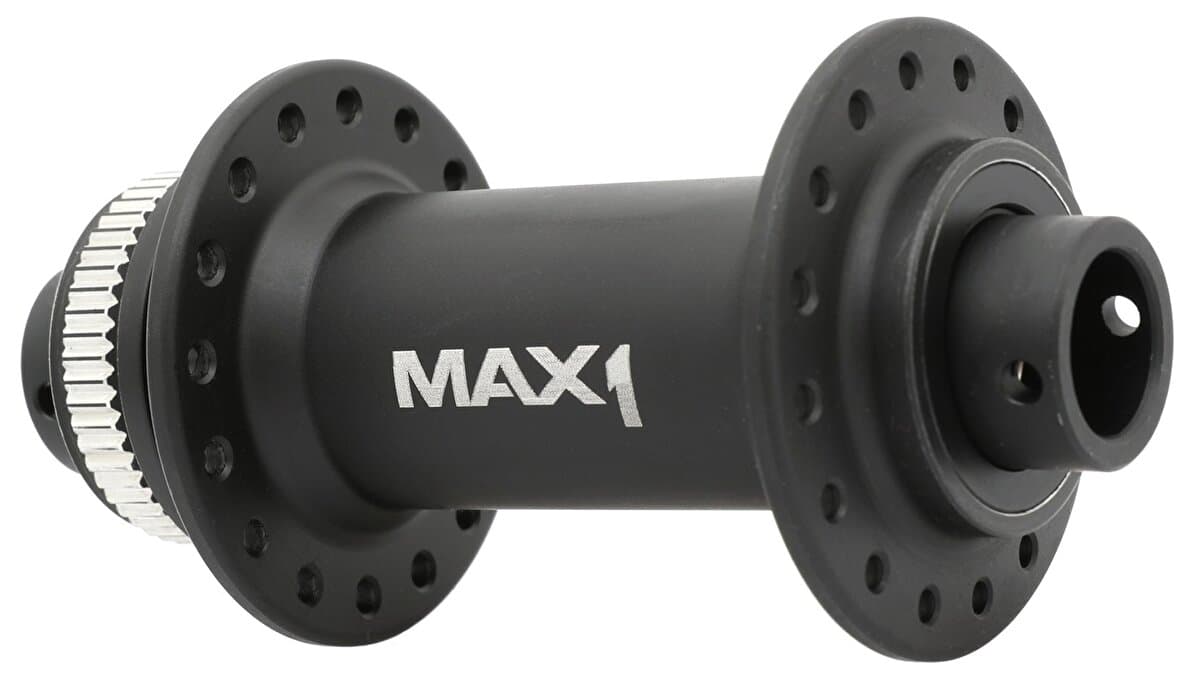 náboj MAX1 boost 32d Center lock e-thru-axle 110mm přední černý - náhled 2