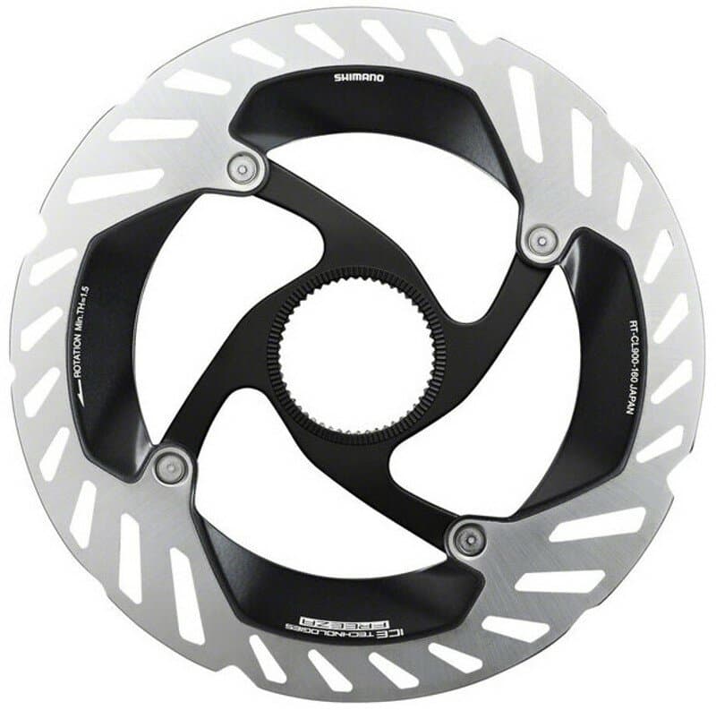 brzdový kotouč SHIMANO RT-CL900 160mm Center lock, Ice technologies, v krabičce