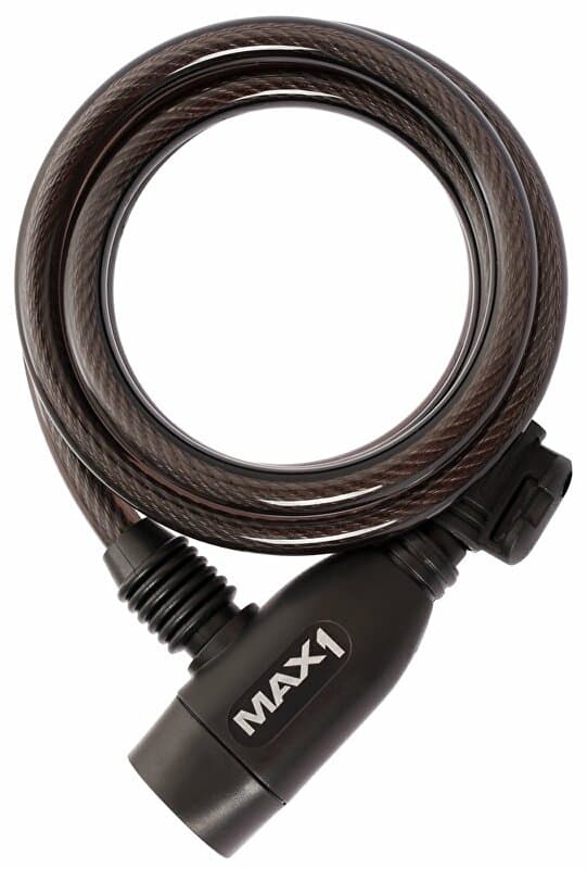 zámek spirála MAX1 1500x10 mm 4klíče