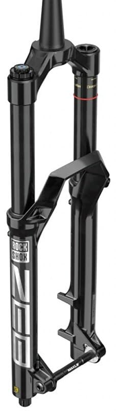 vidlice ROCK SHOX ZEB Ulitimate Charger 3 RC, black, 160mm, tapered 1 1/8"x1 1/2" , osa 15x110mm