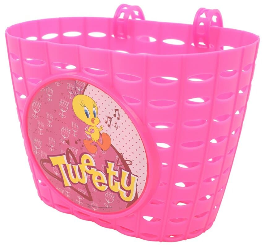 koš přední dětský růžový TWEETY