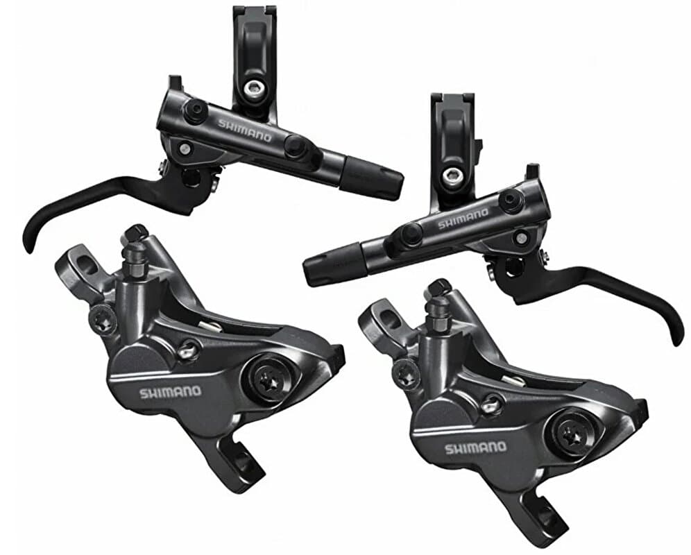 brzda kotoučová SHIMANO Deore M6120 čtyřpístková p+z (850+1550 mm) komplet