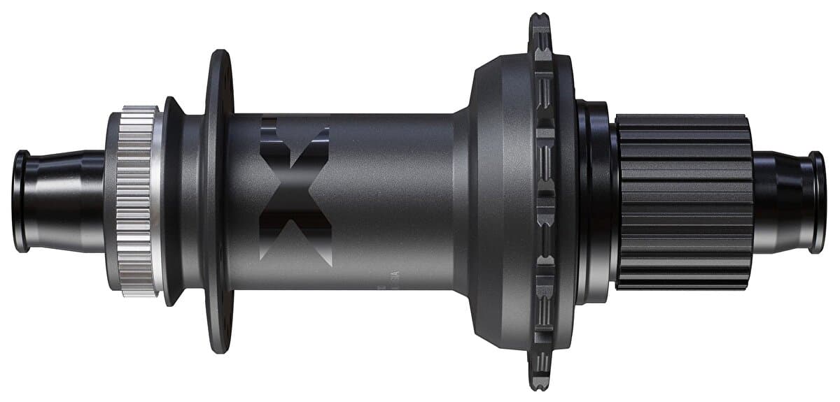 náboj disc SHIMANO XTR FH-M9210-B 32d Center lock 12mm e-thru-axle 148mm 12 speed zadní černý, box