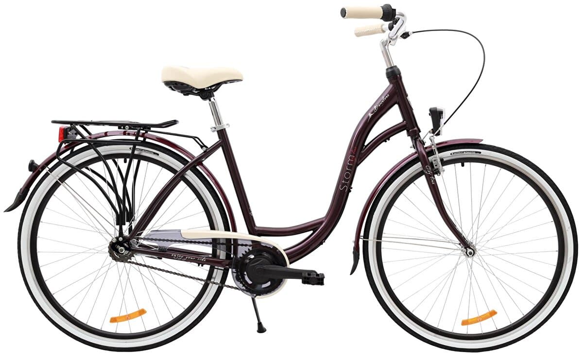 kolo STORM Barcelona 28" 1sp. 17" švestkové