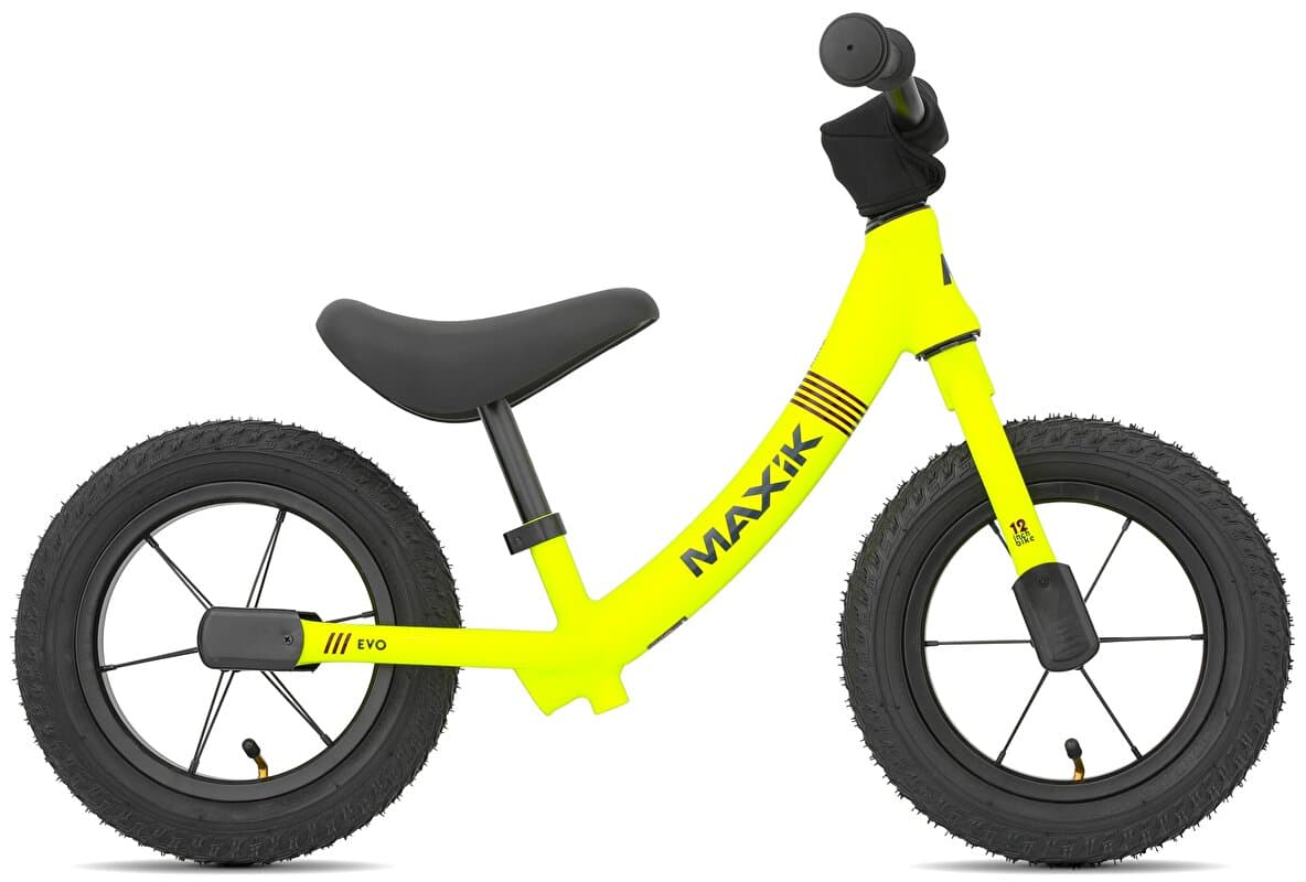 odrážedlo MAXÍK Evo Lite fluo žlutá/fialová