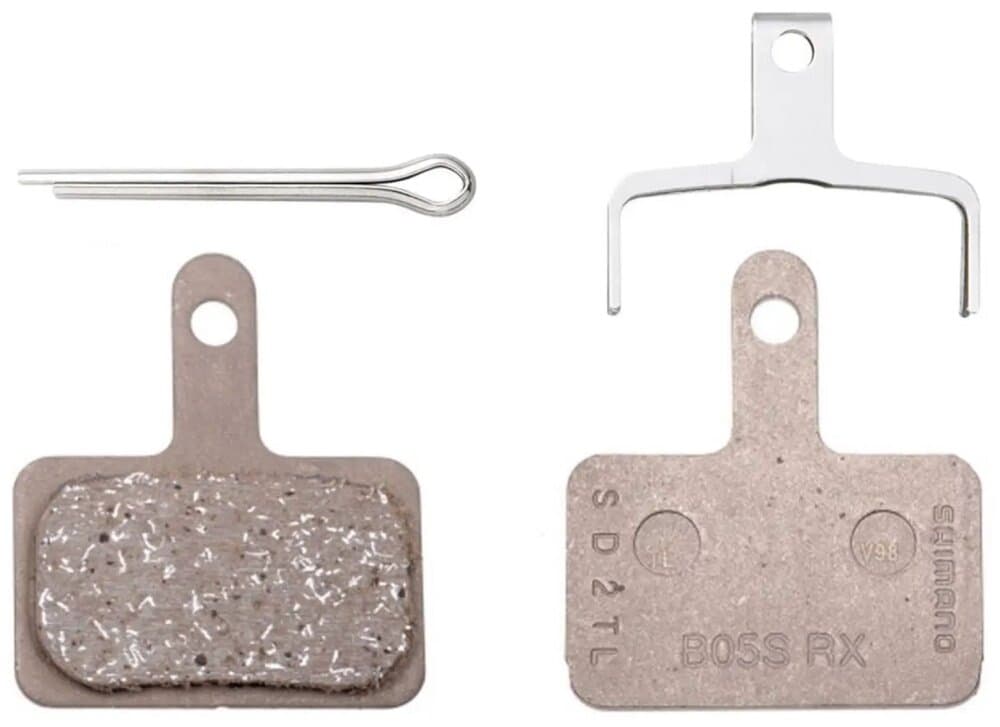 brzdové destičky SHIMANO B05S-RX polymer, 25 párů, v krabičce