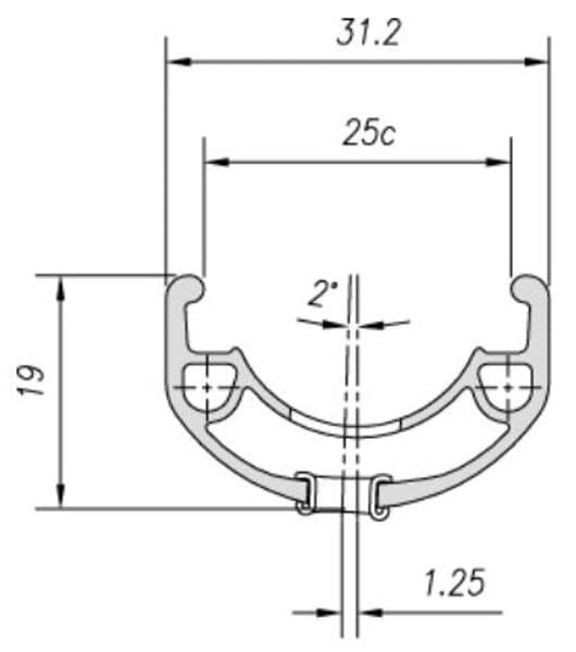 ráfek MACH1 29" Maxx disc 32děr/černý - náhled 2