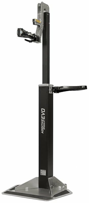 stojan montážní pneumatický pro Ebike ADDITIVE Speedlift EVO s čelistí VAR