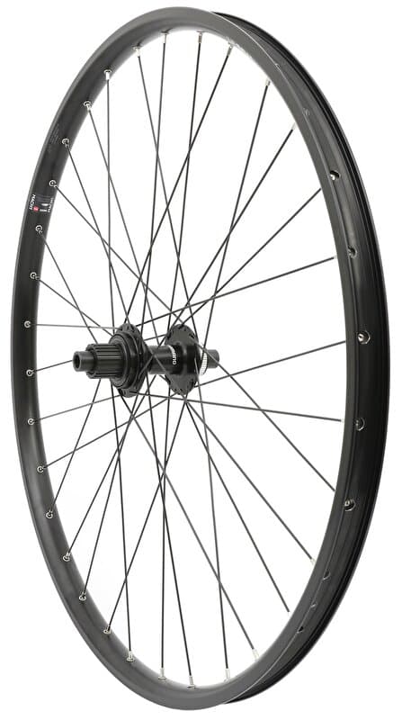 zapletené kolo 28/29" SHIMANO Disc Center lock zadní 12sp. Microspline 148/12 boost černé