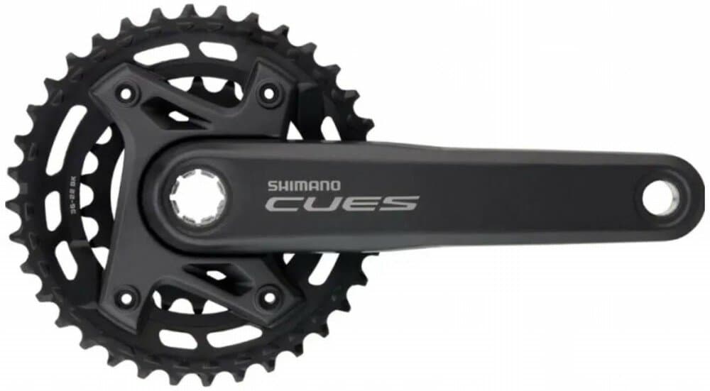 kliky SHIMANO Cues FC-U6000-2B, 175mm, 36-22 zubů, černé, 11,10,9 speed, v krab.