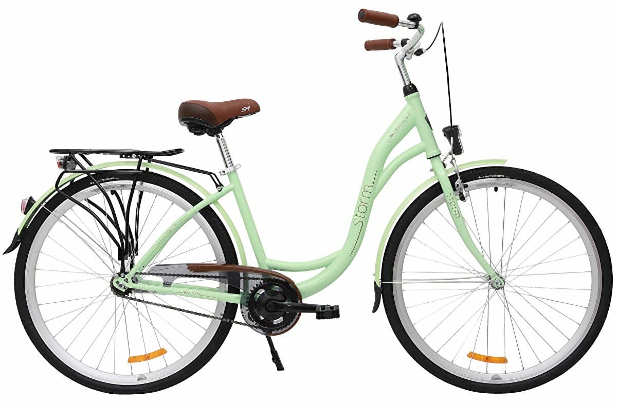 kolo STORM Barcelona 28" 1sp. 17" pistáciové