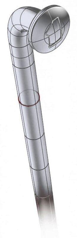drát MACH1 Zn 252mm