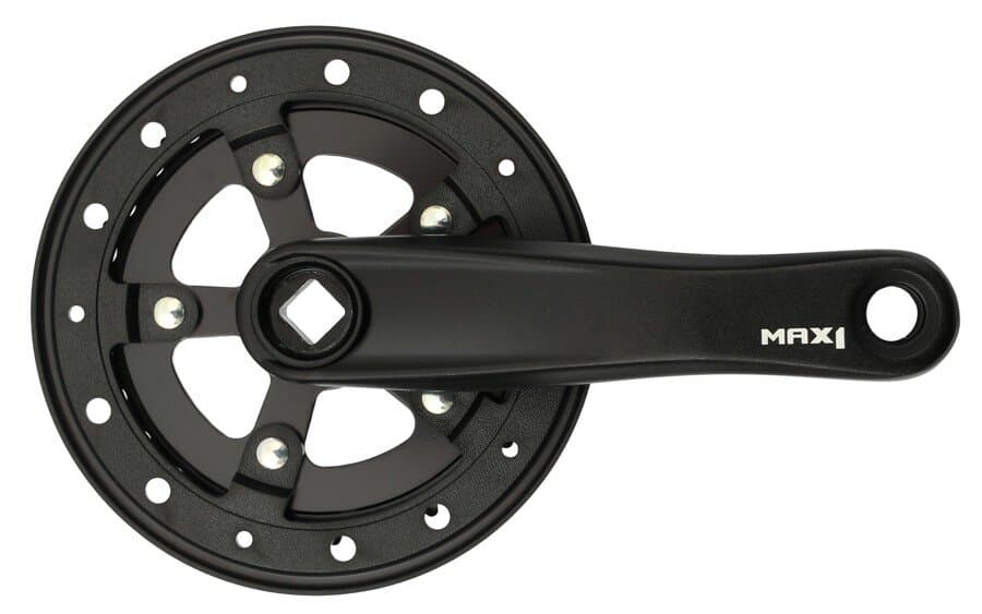 kliky MAX1 Kids 28z 140 mm černé s krytem