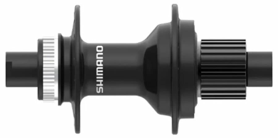 náboj disc SHIMANO FH-MT410-B 32d Center lock 12mm e-thru-axle 148mm 12 speed zadní černý