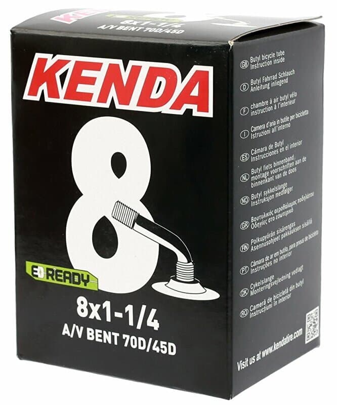 duše KENDA 8x1 1/4, auto ventilek SV 70/45