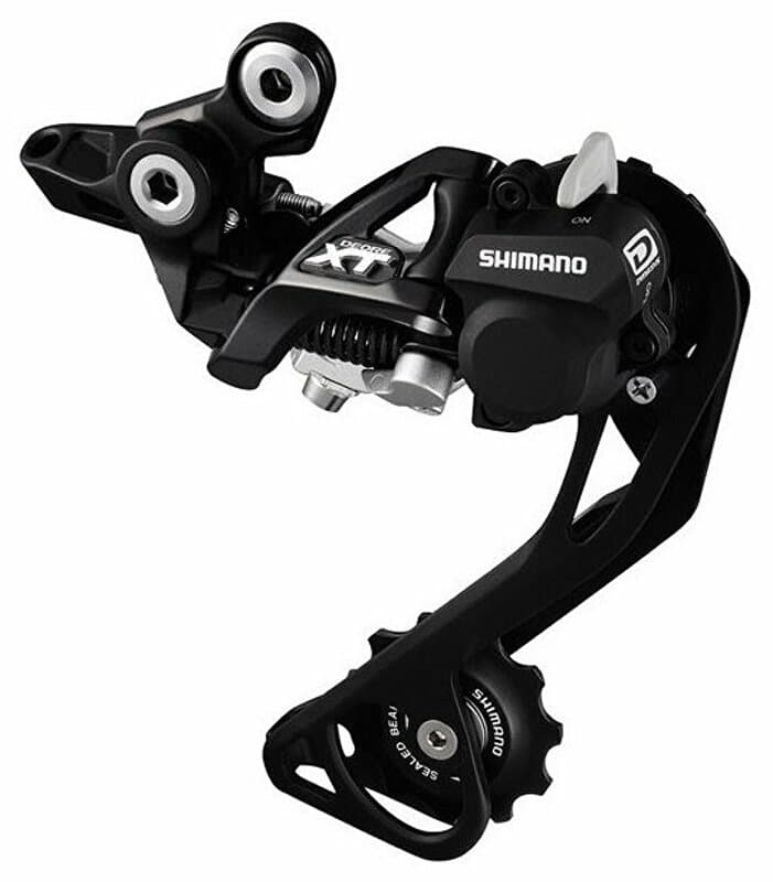 měnič SHIMANO XT RD-M786SGSL, 10 speed, Shadow RD+ černý, v krabičce
