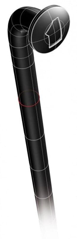 drát MACH1 nerez černý 236mm