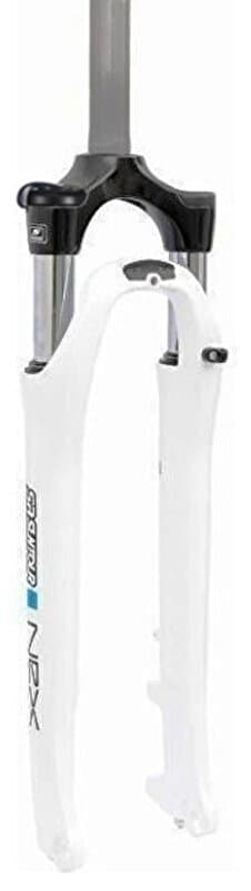 vidlice SR SUNTOUR 28" NEX-E25 NLO A-head 1 1/8" bílá 63mm disc