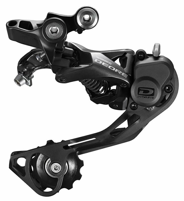 měnič SHIMANO Deore RD-M6000SGS, 10 speed černý