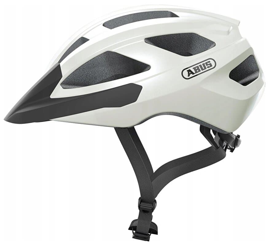 přilba ABUS Macator pearl white S
