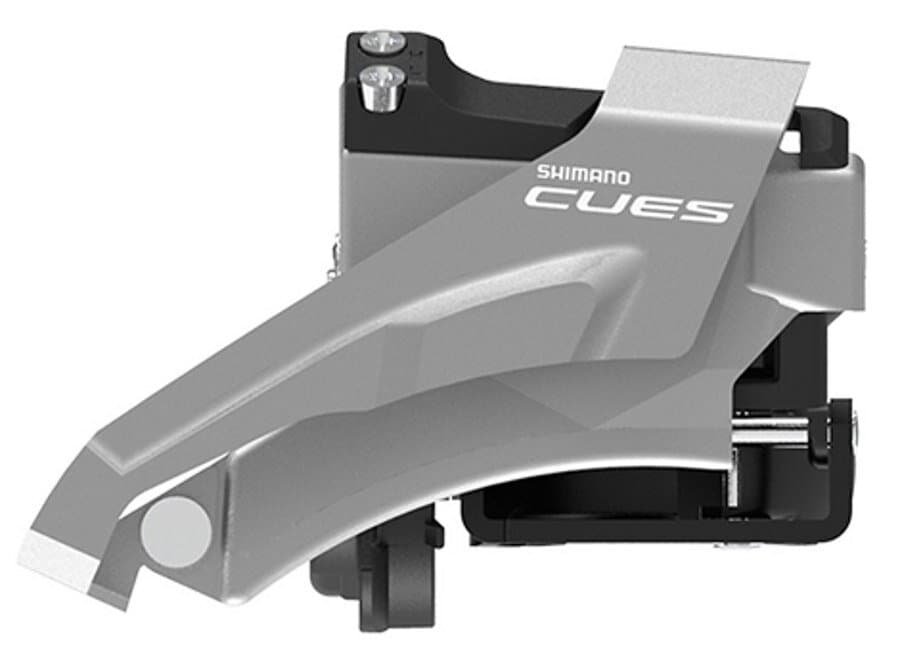 přesmykač SHIMANO Cues FD-U4000-L 10,9 speed O 34,9 mm (O 31,8 a 28,6 mm ) Top Swing, v krabičce
