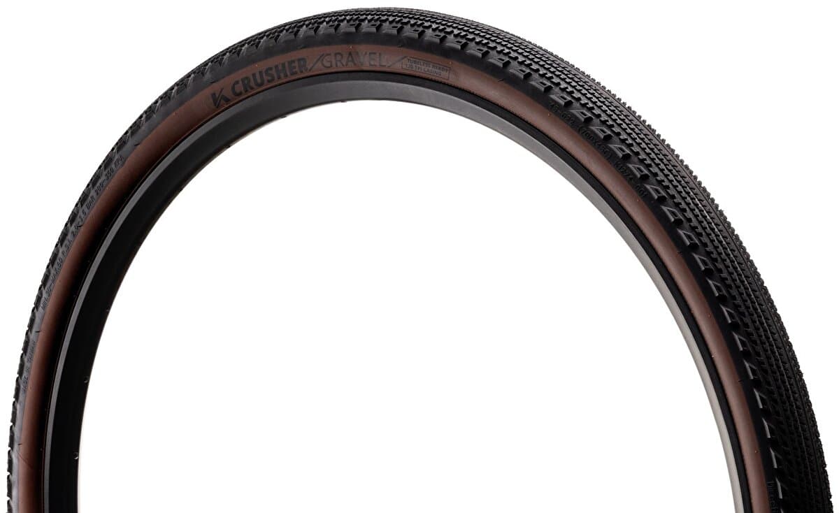 plášť K-SERIES Crusher Gravel 700x50C 120 TPI TLR kevlar, hnědý bok