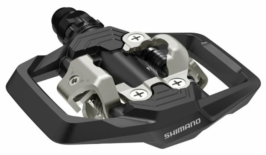 pedály SHIMANO SPD PD-ME700 s kufry SM-SH51 s klecí, v krabičce