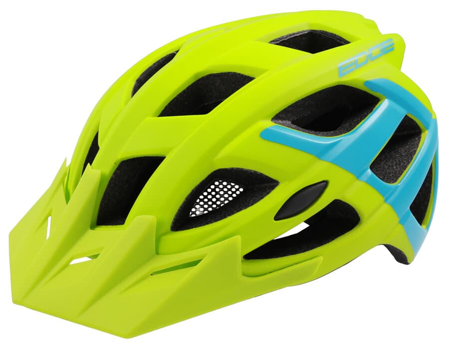 přilba RM Edge zeleno/modrá vel. S/M 55-58cm
