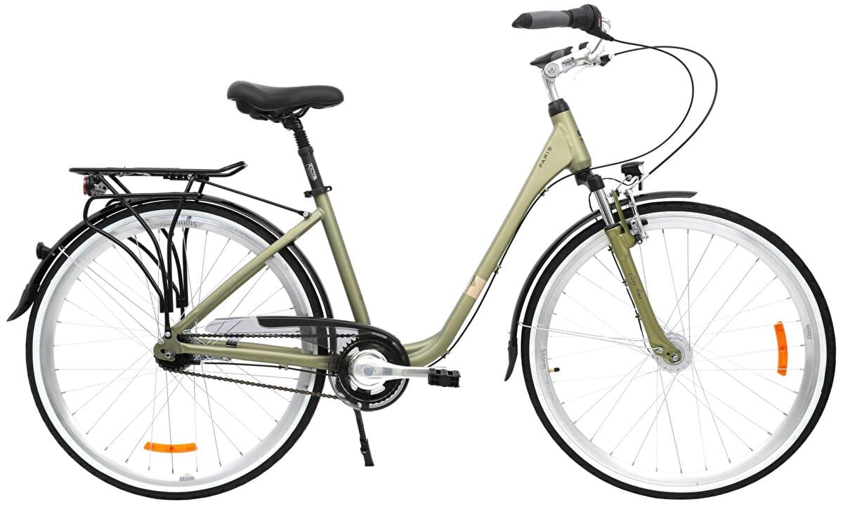 kolo STORM 28" Paris 7sp. 17" olivové