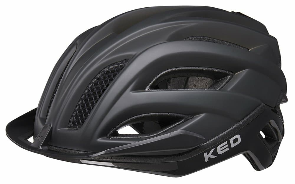 přilba KED Champion Visor M process black matt  52-57 cm