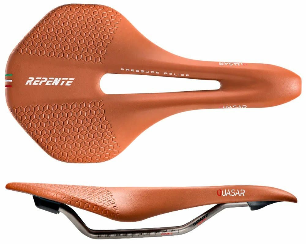 sedlo REPENTE Quasar hnědé / 142 mm / 170 g