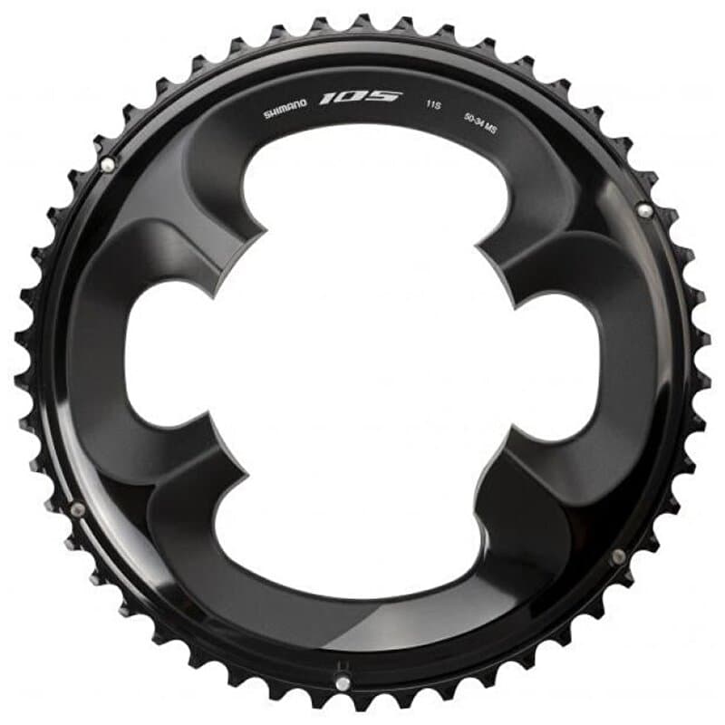 převodník SHIMANO 105 FC-R7000-2 50 zubů, 2x11 speed (pro 50- 34 zubů), černý