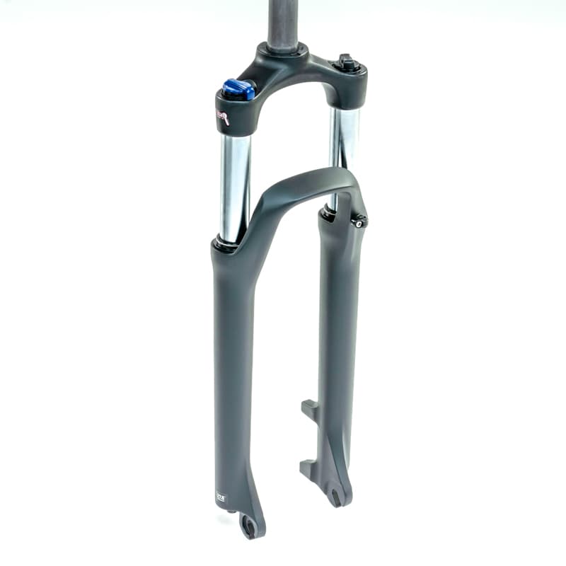 Vidlice odpr. 27,5" 28,6/255 ahead Suntour XCM HLO DISC, černá, lesklá bez polepů