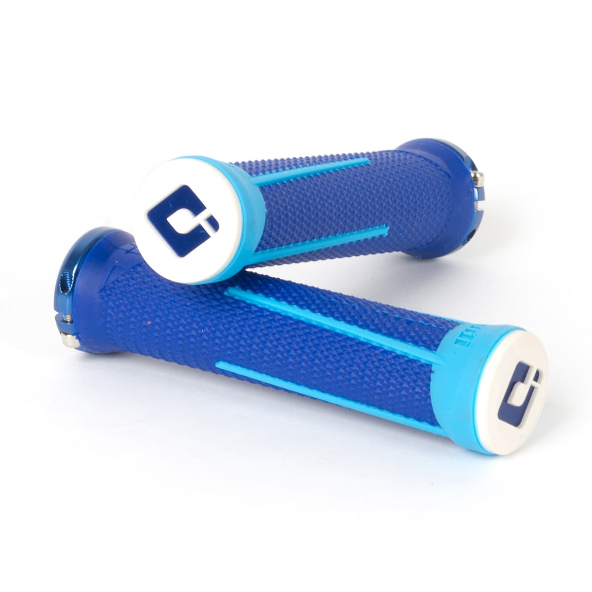 Gripy MTB ODI AG-1 Signature V2.1 Lock-On Navy Blue/ Aqua