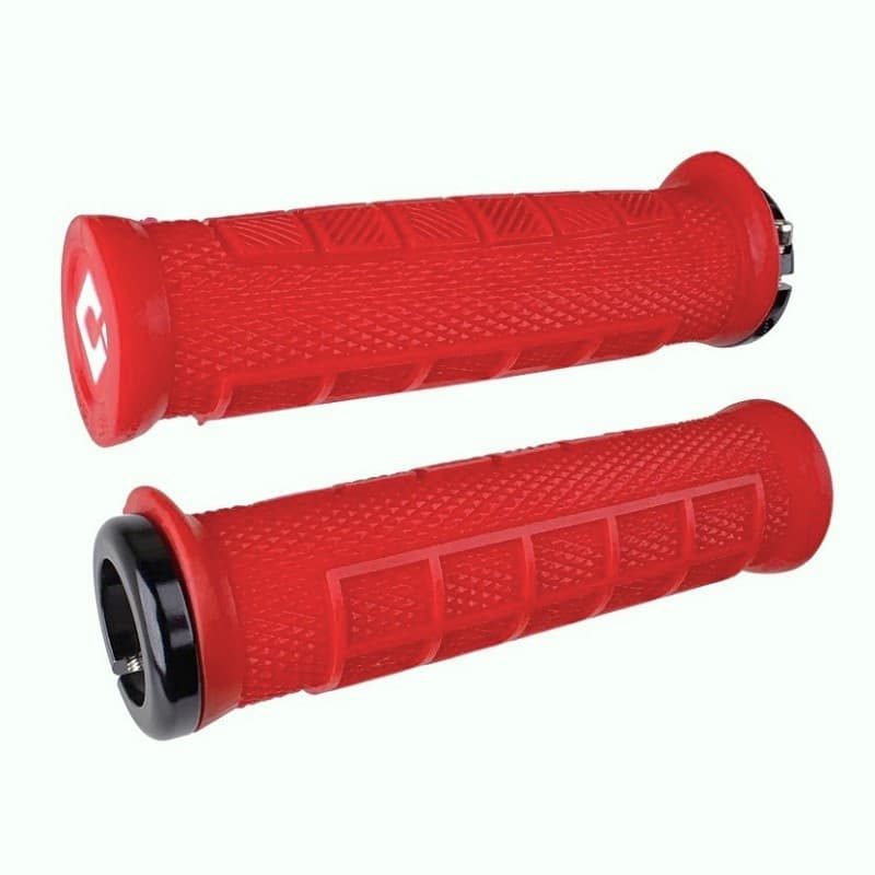 Gripy MTB ODI Elite Pro Lock-On Red