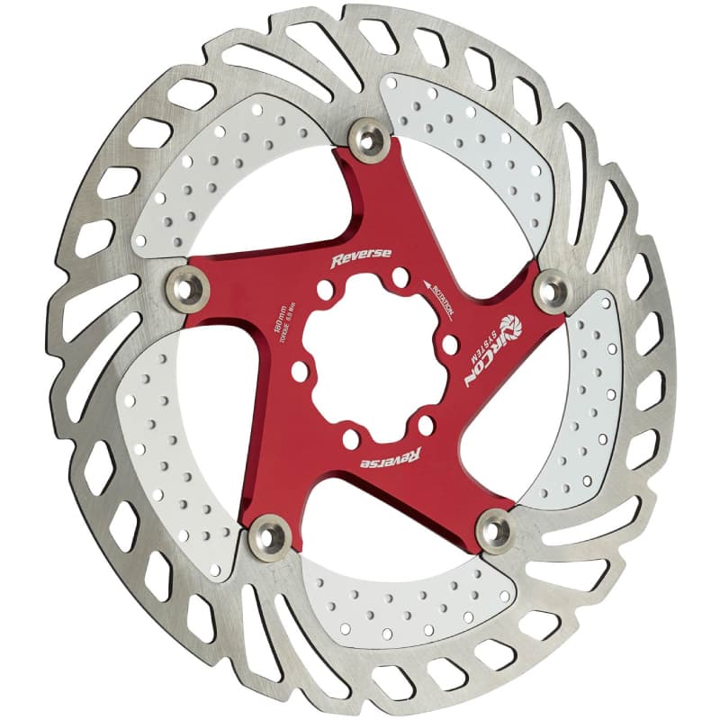 Brzdový kotouč 180 mm, 6 děr, Reverse AirCon, Red