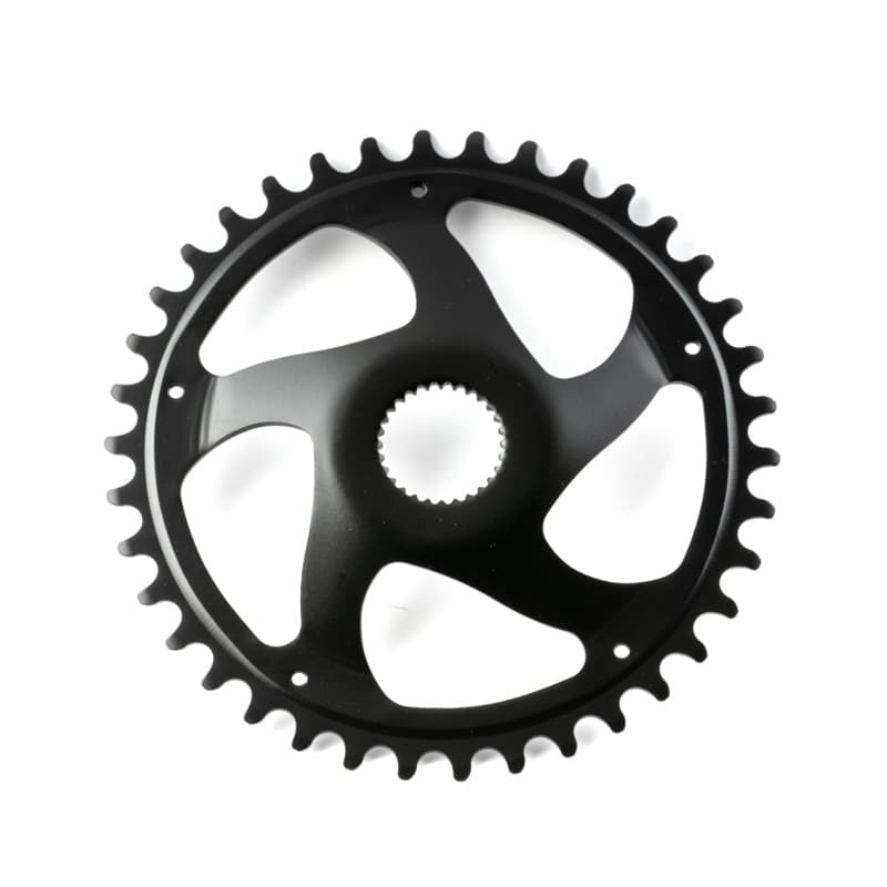 Převodník Bosch 38 z/řetězová linka 52,0 mm, k pohonu Bosch 4 gen., KMC, černý