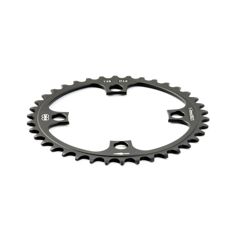 Převodník 38z KMC, rozteč 104 mm, síla 3 mm(e-bike),  KMC, Al, černý - náhled 3