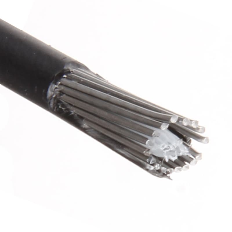 Bowden brzdový/řadící 4P Saccon černý, 1,7/5,0 mm - metráž