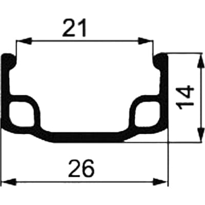 Ráfek 406x21 RMX N 36 - náhled 3